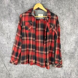 Legendary Whitetails Red and Black Checkered Shirt